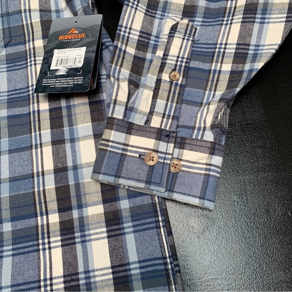 Ridgecut Toughwear Button Down Shirt Men’s Sz XLT - Picture 8 of 11